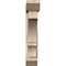 Ekena Millwork Balboa Slat Smooth Bracket w/ Offset Brace, Douglas Fir, 7 1/2"W x 34"D x 40"H BKT0806X34X40BOA06SDF - alternate 3